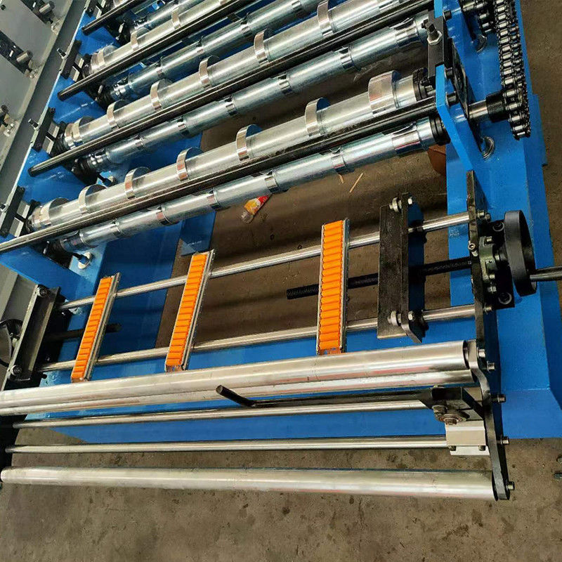 EPS サイド パネルのガルバリウム ルーフ ロール形成機械高精度油圧ポスト切断
