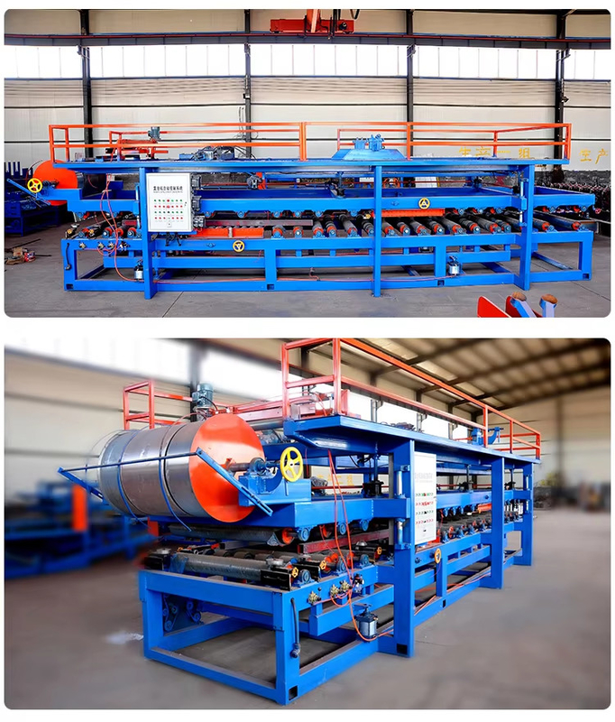 鉄鋼EPS / ロックウールサンドイッチパネル 製造 壁 / 屋根 ロール 形成 機械 板タイル 製造 と 30T の総重量