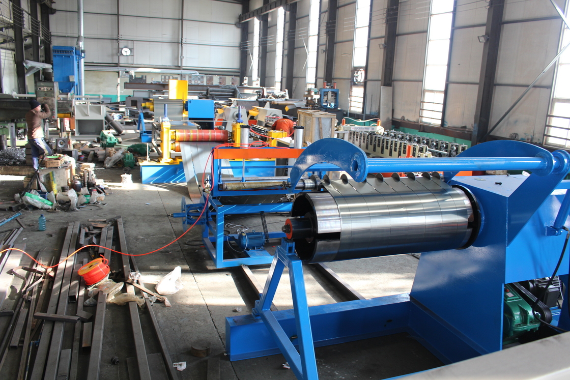 1200mm 幅 3-6mm スチールコイル 高速切断生産ライン