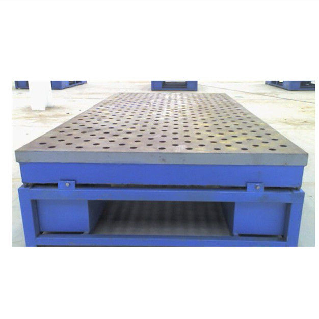 穴が付いている溶接の使用鋳鉄の表面の版3000 x 2000のMM HT200-300