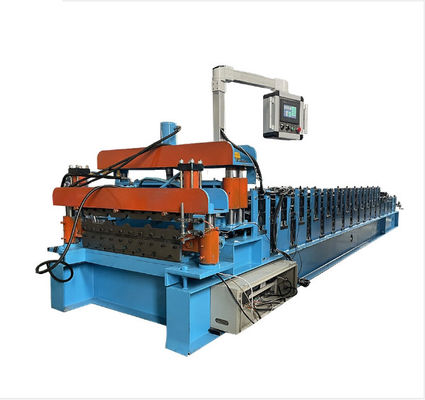 機械アルミニウムを形作るカスタマイズされた台形パネルの二重層ロール