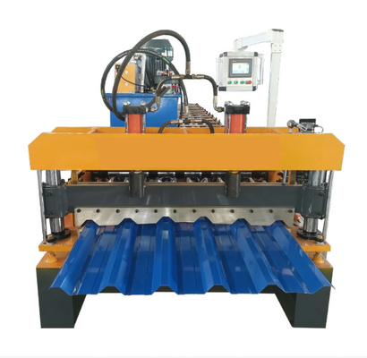 機械機械を作る鋼鉄屋根ふきシートを形作る380V 50HZ 3Pの肋骨のパネル ロール