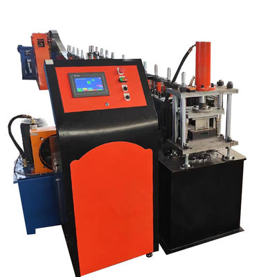 18の場所が付いている機械を形作る油圧切断15m/Minシャッター ドア ロール