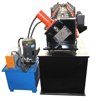 Plc制御チャネルロール成形機油圧切断