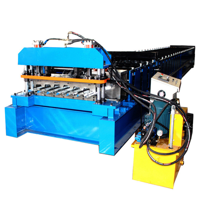 機械冷たい20m/Min 380v50hzを形作る金属鋼板の床のデッキ ロール