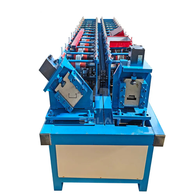5.5KW 高速ライトゲージ 鉄チャネル 乾壁 メタルストッドとトラック C パーリンロール形成機械
