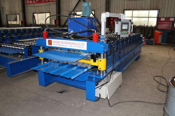 機械台形/波形の屋根シートの作成を形作るGalvalumeの二重層