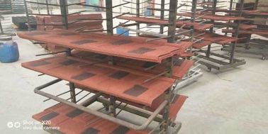 多彩で装飾的な0.35mmの石の上塗を施してある金属の屋根瓦