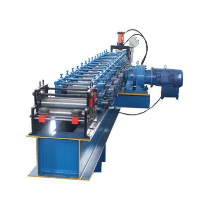 45 鉄鋼ローラー材料 シャッター ドア ロール 形成 機械 7.5KW PLC 制御 システム